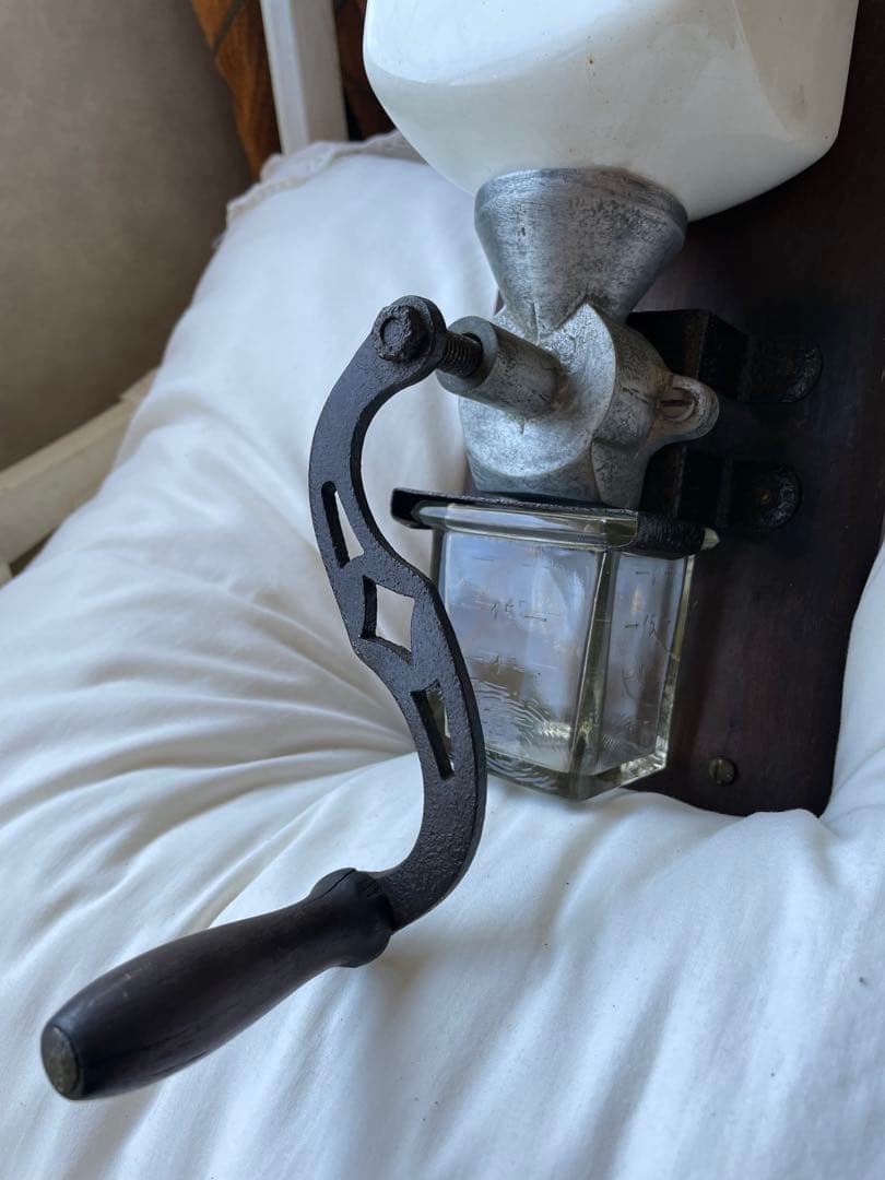 ミリカリ様専用アンティーク 壁掛け コーヒーミル グラインダー 陶器