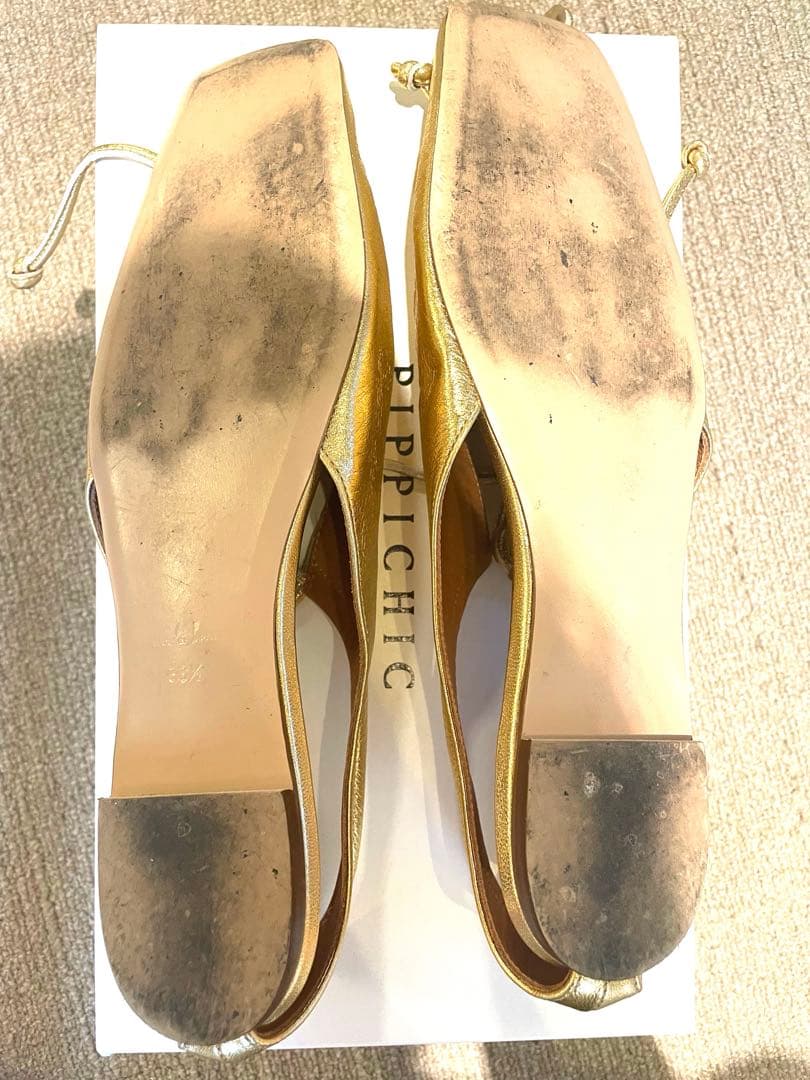 PIPPICHIC AMBERCOCO ゴールド 36 1/2 23.5cm