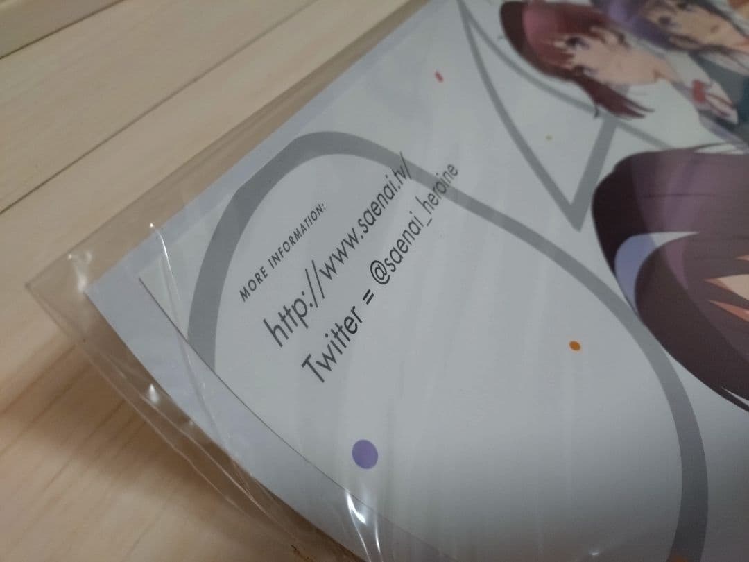 【非売品・未開封】テレビ放送告知ポスター　冴えない彼女の育てかた　公式　新品