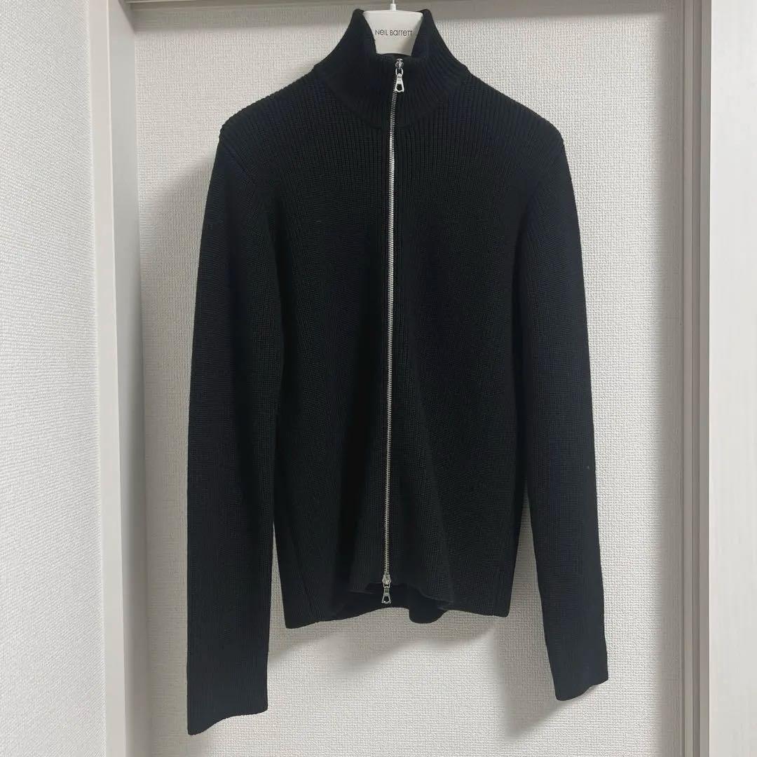 Officine Generale ドライバーズニット ブラック S D-VEC - 【ラスト1点】【限定】CASHMERE DRIVER'S KNIT / カシミア
