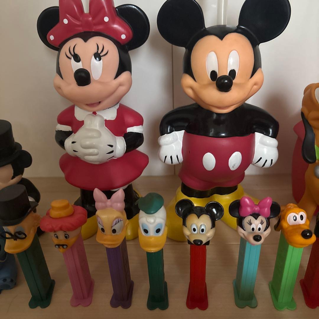 値下げ ディズニー フィギュア ペッツ ソフビ レトロ おもちゃ 玩具