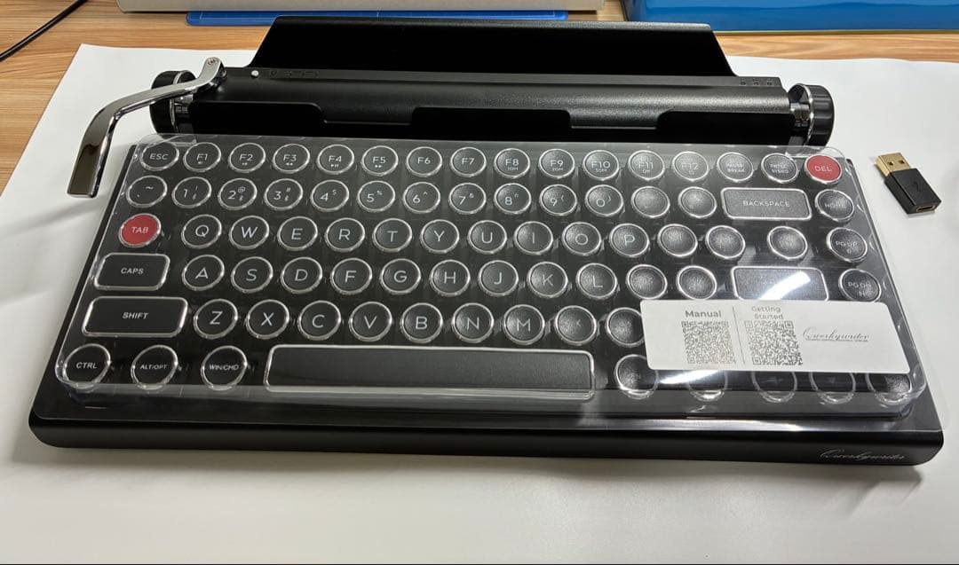 Qwerkywriter メカニカルキーボード US配列