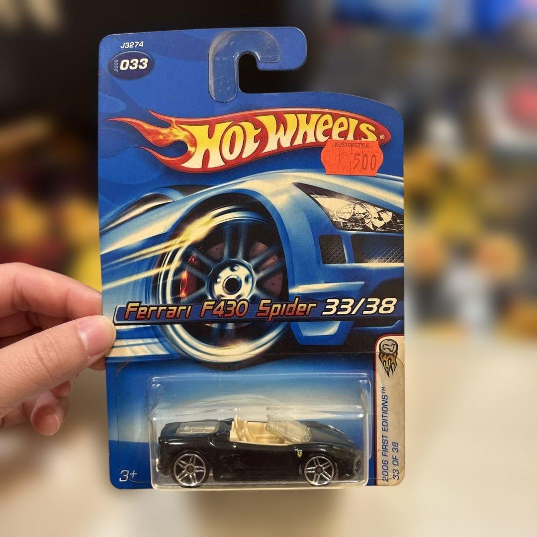 Hot Wheels Ferrari F430 Spider 33/38 - メルカリ