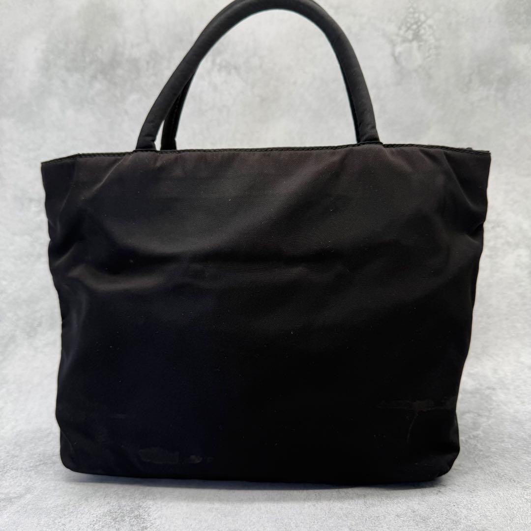 PRADA プラダ ハンドバッグ ナイロン 三角プレート ミニトートバッグ