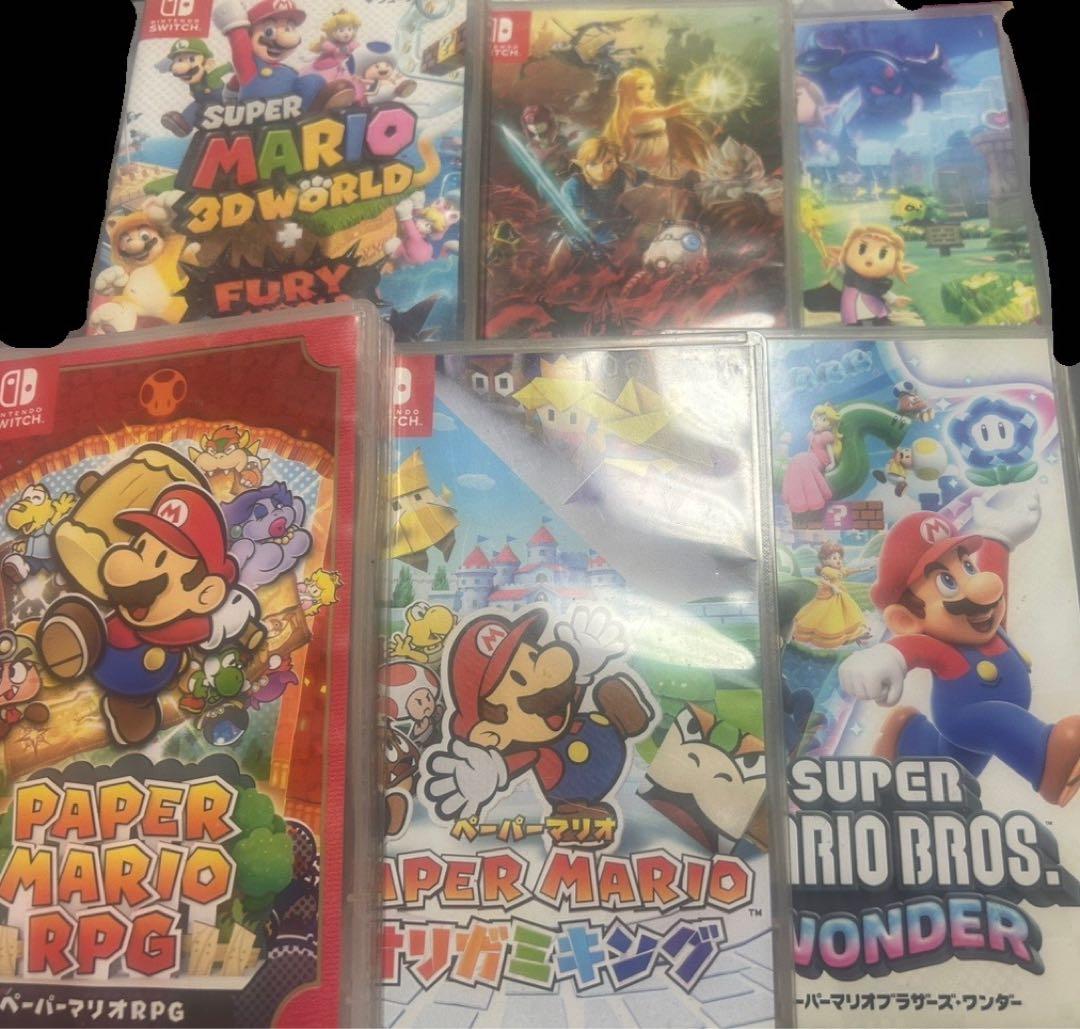 switch ソフト　まとめ売り　マリオ　ゼルダ　ワンピース　バイオハザード 任天堂Switch ソフト まとめ売り マリオパーティ、ゼルダの伝説、桃鉄