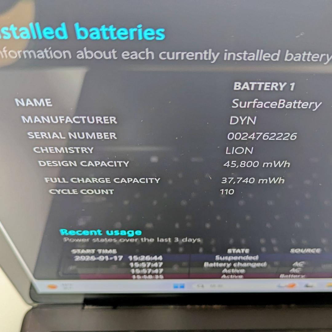 2600)Surface Laptop 4 i7 512G 16G 充電118回 - メルカリ