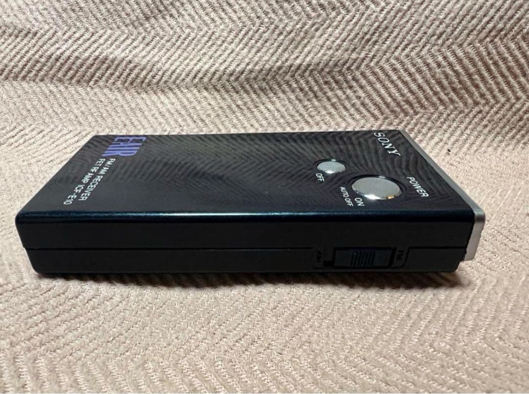 動作品】SONY ICF-E10 『E・AIR』ブルー ソニー - メルカリ