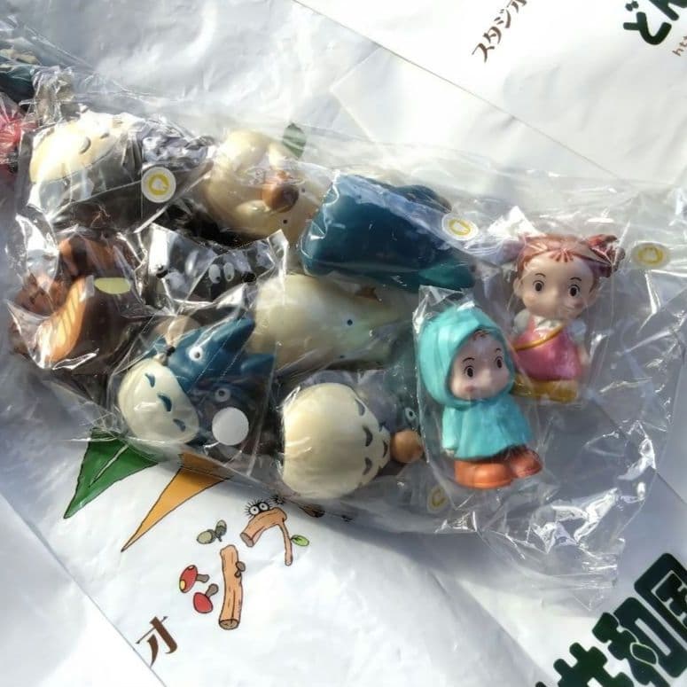 ジブリ 指人形 トトロ 紅の豚 もののけ姫 ハウルの動く城 耳をすませ