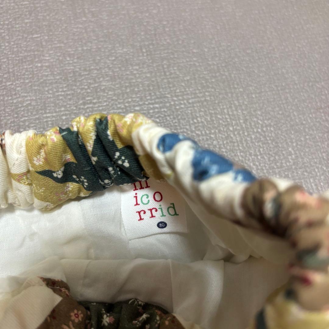 しまむら softcheese パッチワーク キルトパンツ 80 - メルカリ