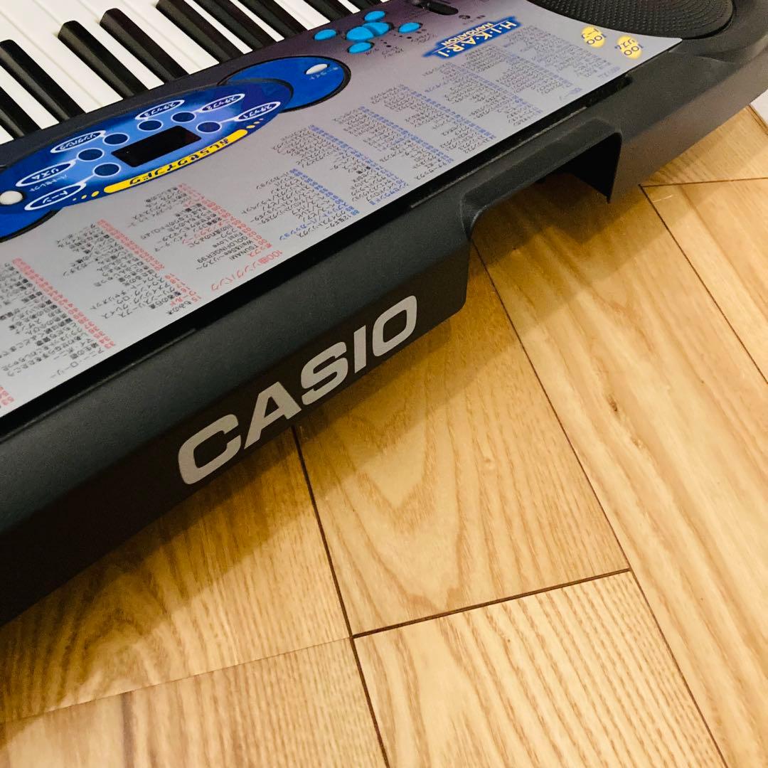 美品 】CASIO LK-36 光ナビゲーション キーボード アダプター付き