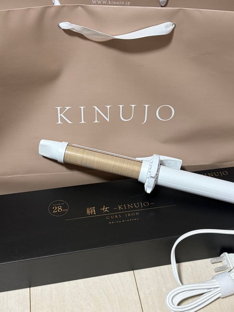 KINUJO カールアイロン 28mm KINUJO キヌージョカールアイロン 28mm