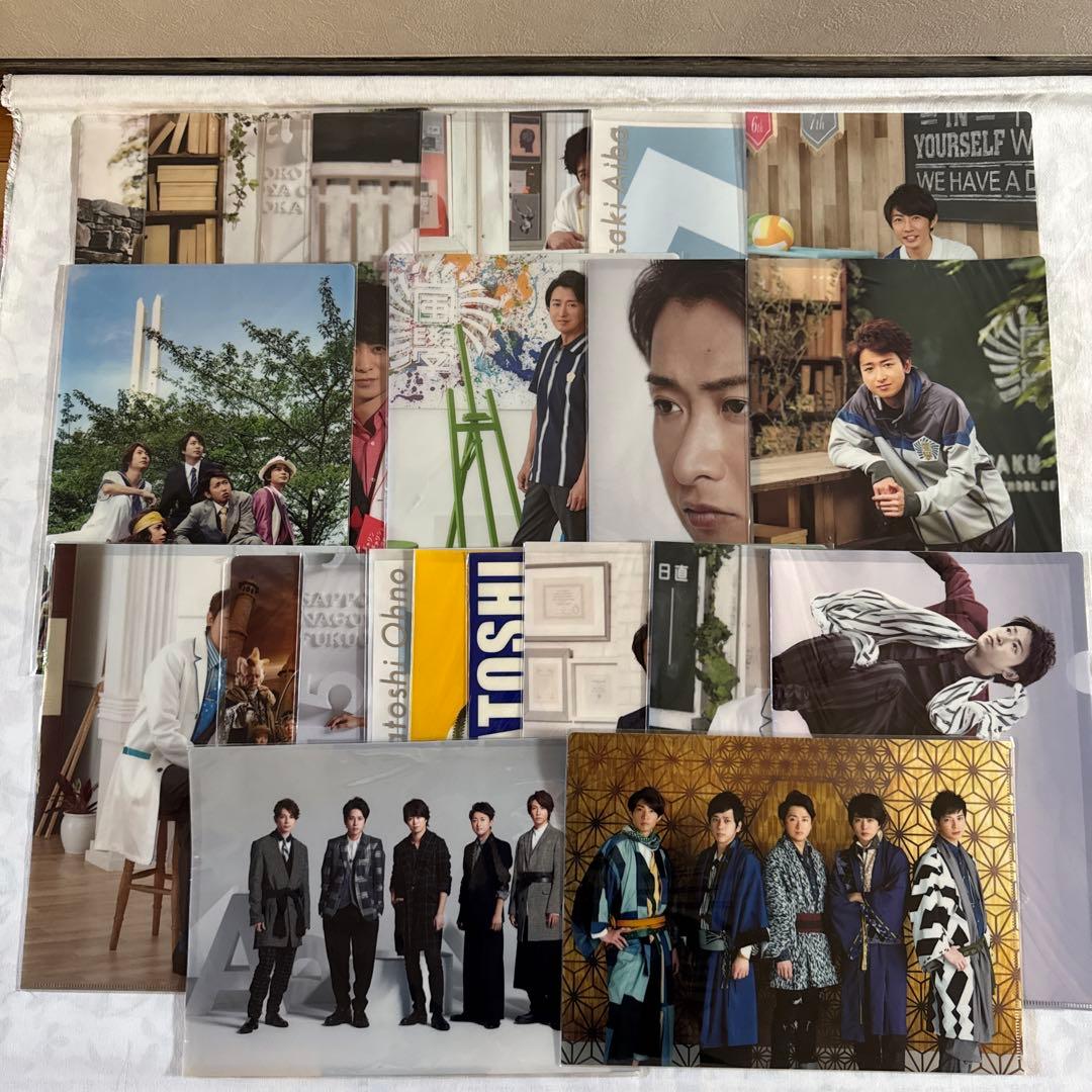 嵐 ツアーグッズ クリアファイル まとめ売り - メルカリ