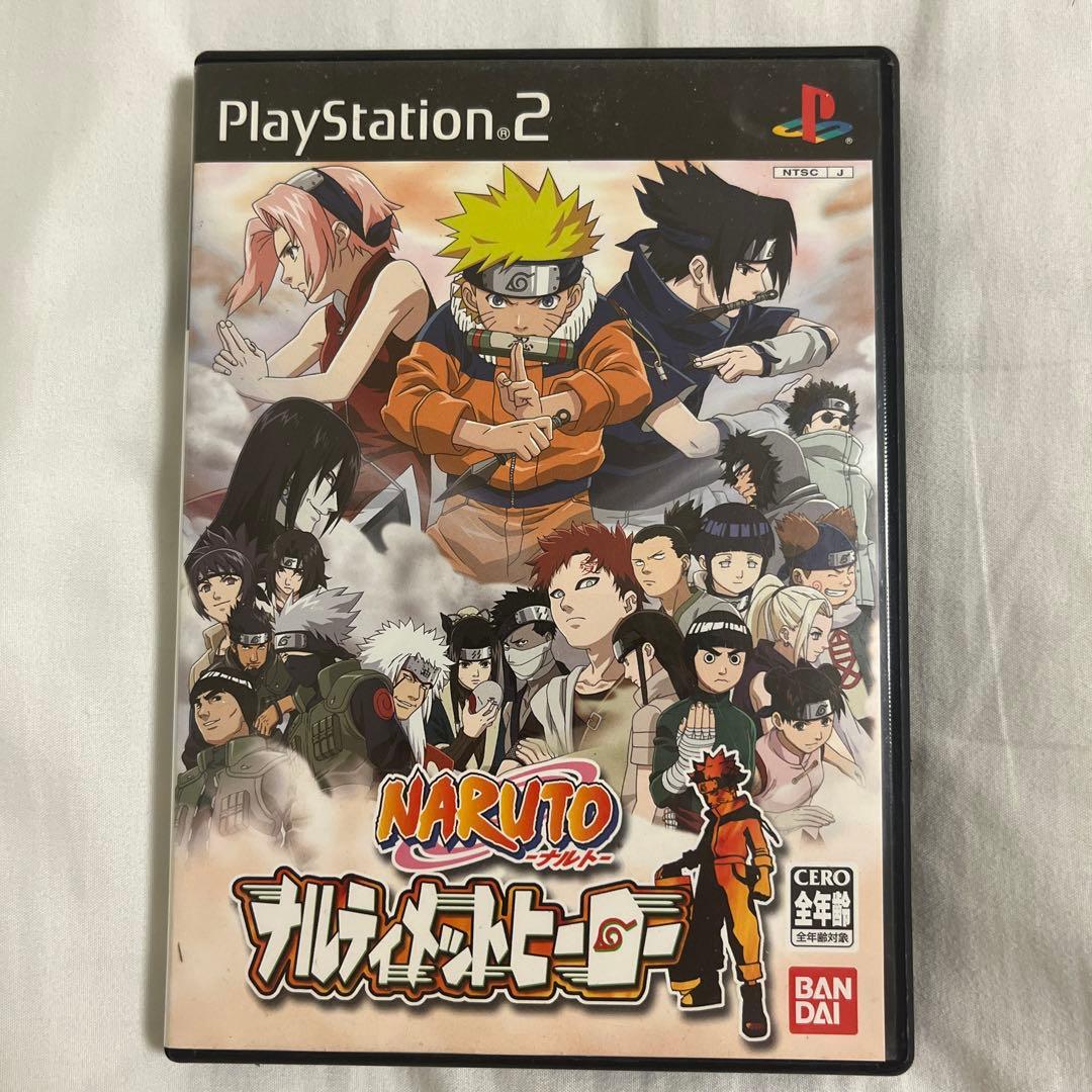 PS2 NARUTO-ナルト- ナルティメットヒーロー 忍者対戦アクションゲーム