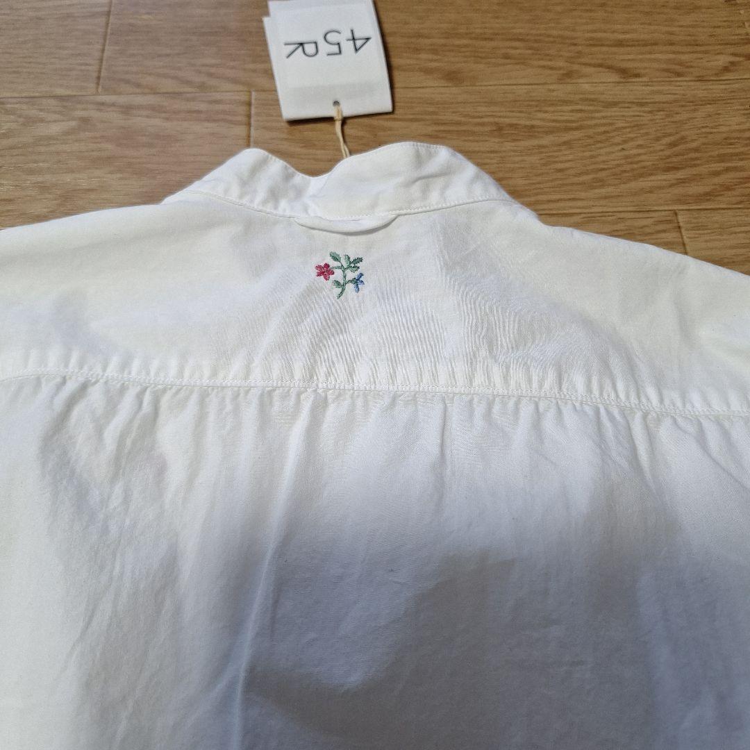 45R ダンプ小花刺繍のプチローファーシャツ サイズ3 - メルカリ 45R