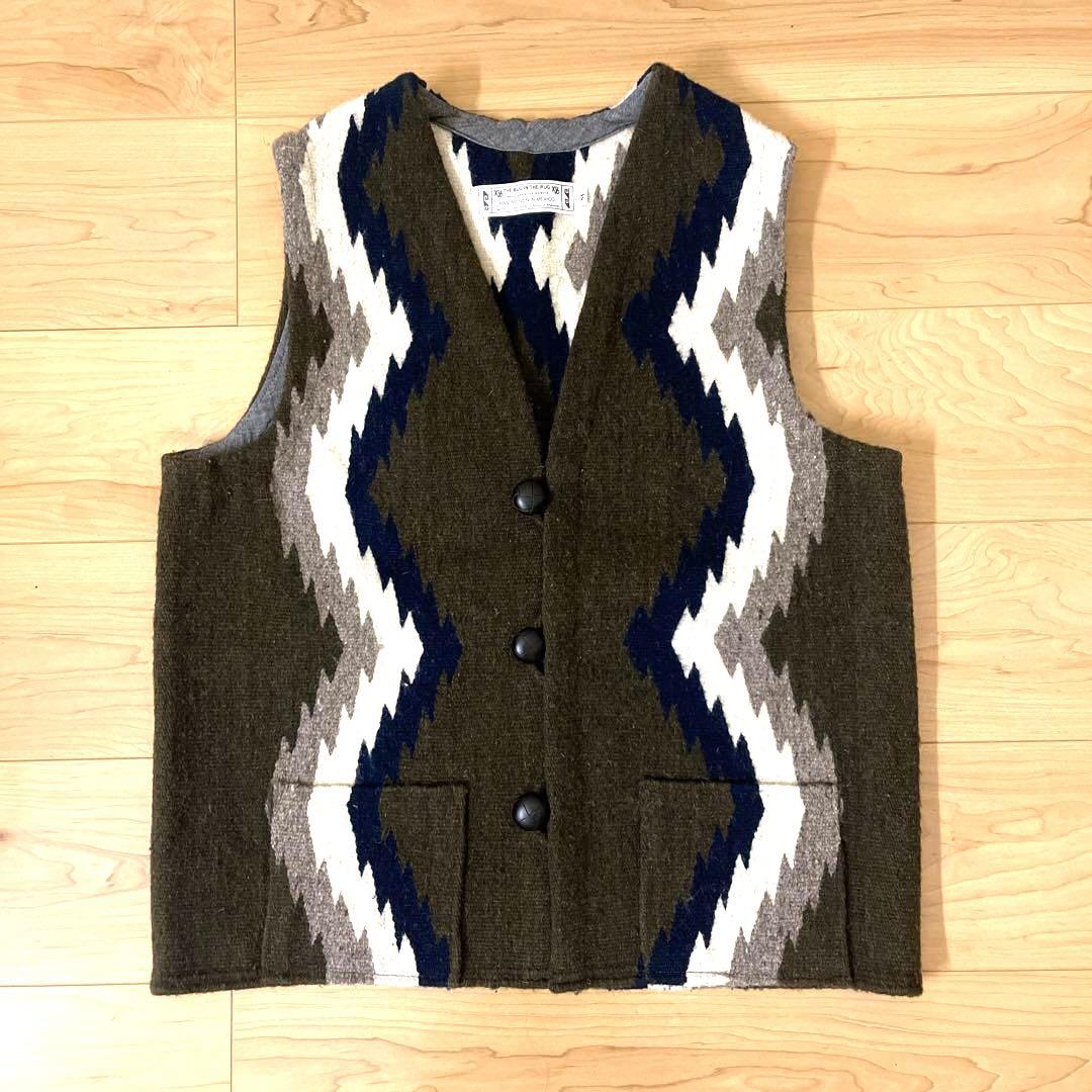 トップス ISAAC VASQUEZ \"OAXACA RUG VEST(ZIG-ZAG) Oaxaca / オアハカ】Rug Vest “Isaac Vasquez Garcia”ご提案したかった