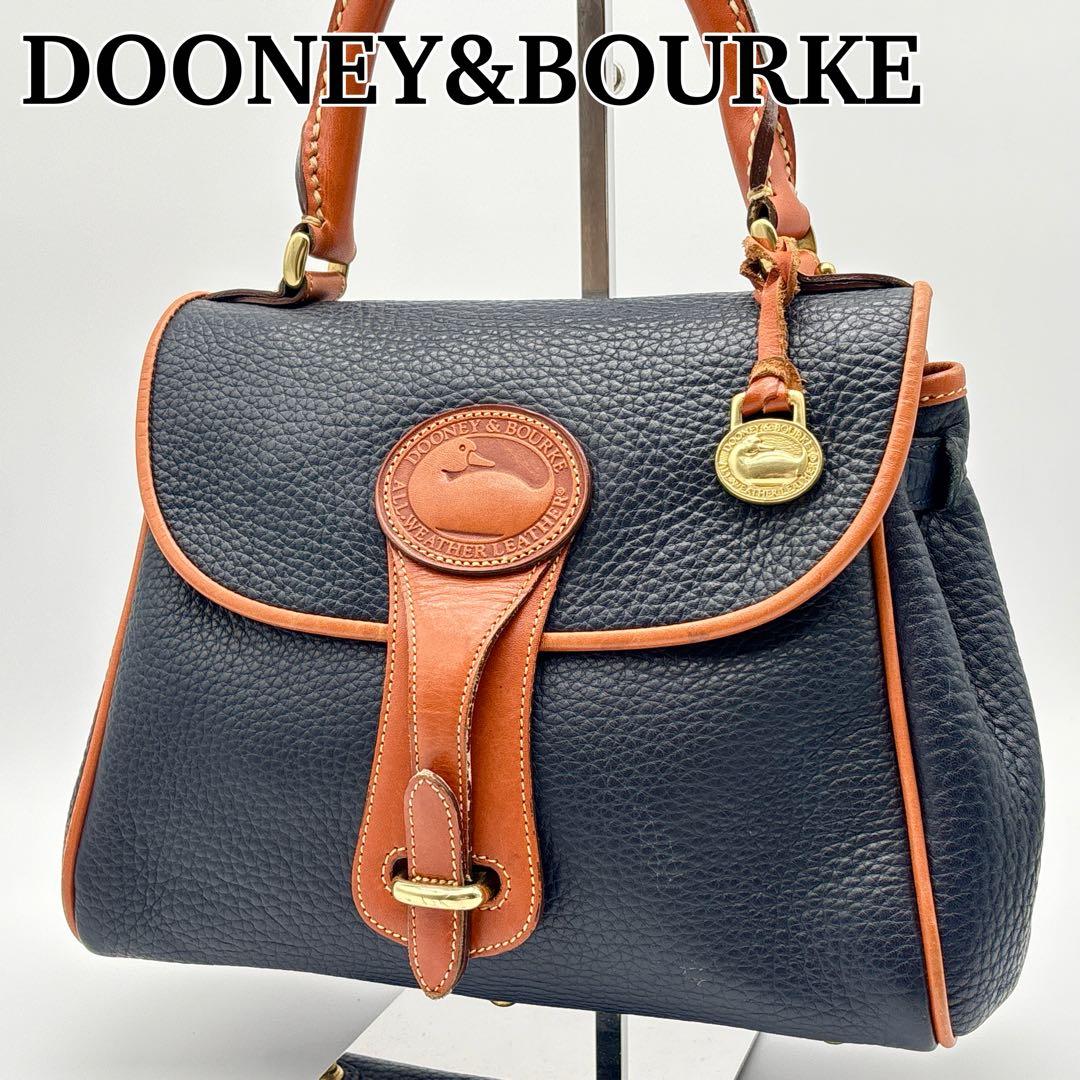 【希少】DOONEY&BOURKE ハンドバッグ ネイビー アヒル ネイビー $_57.JPG?set_id=880000500F