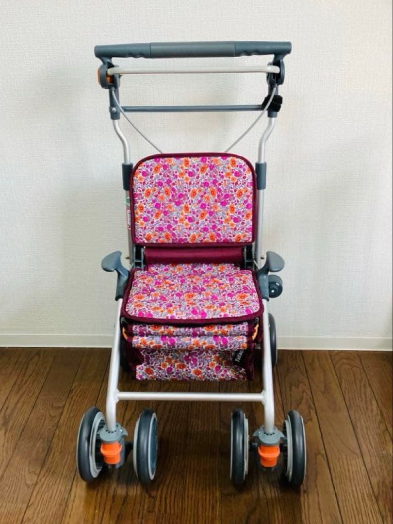 【美品】幸和製作所 カゴノアM シルバーカー ミドルタイプ レッド SLM05 楽天市場】【幸和製作所】ミドルタイプシルバーカー カゴノアM レッド