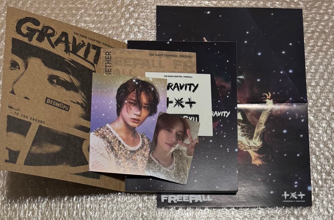 TXT ボムギュ FREEFALL GRAVITY アルバム トレカ - メルカリ
