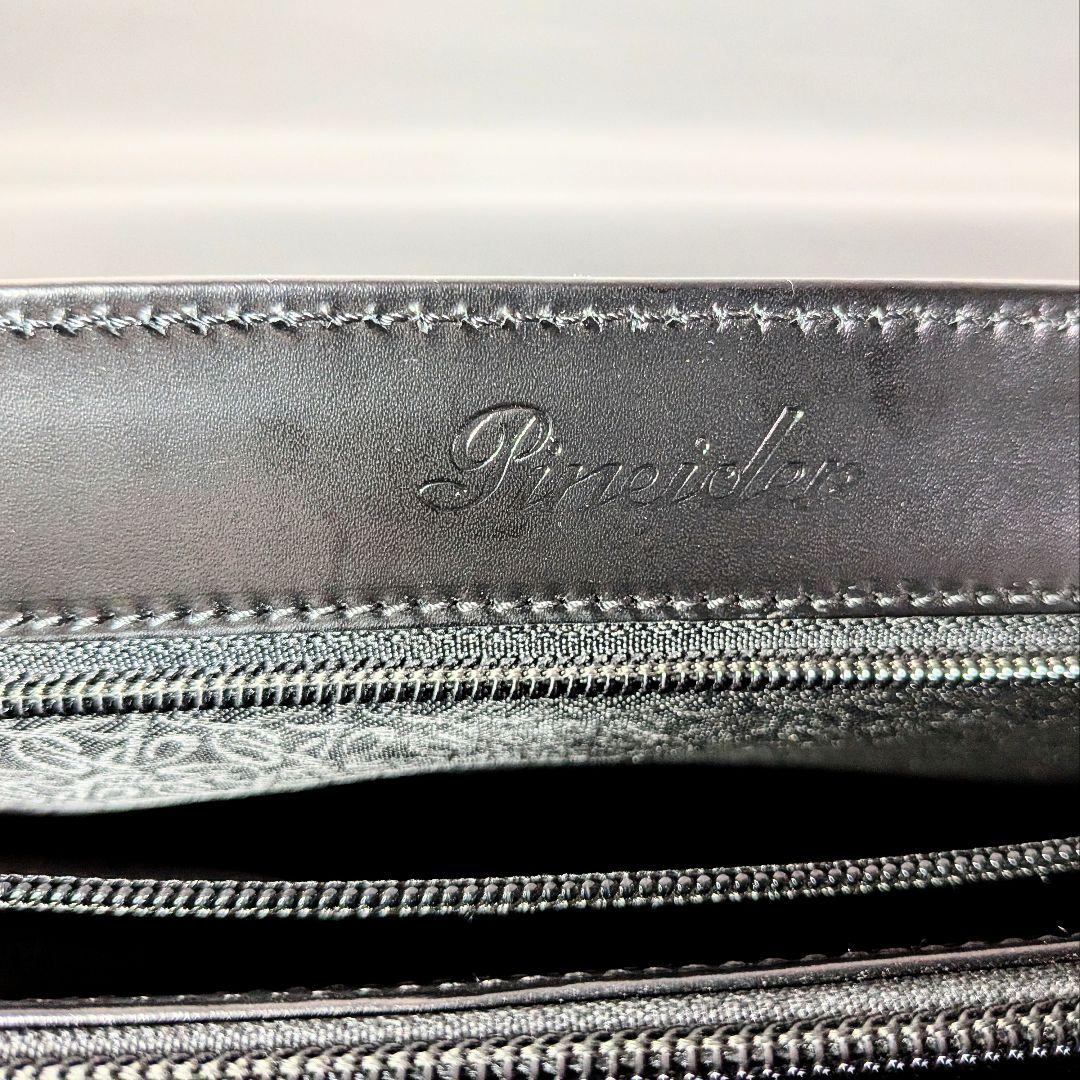 Pineider ピナイダー レザー ビジネスバッグ 黒