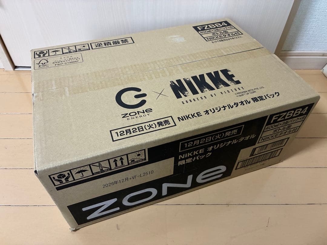 勝利の女神 NIKKE ZONE タオルセット 1BOX ポスター付 勝利の女神NiKKE ZONE タオル＆外箱コンプリート ポスター入り｜Yahoo