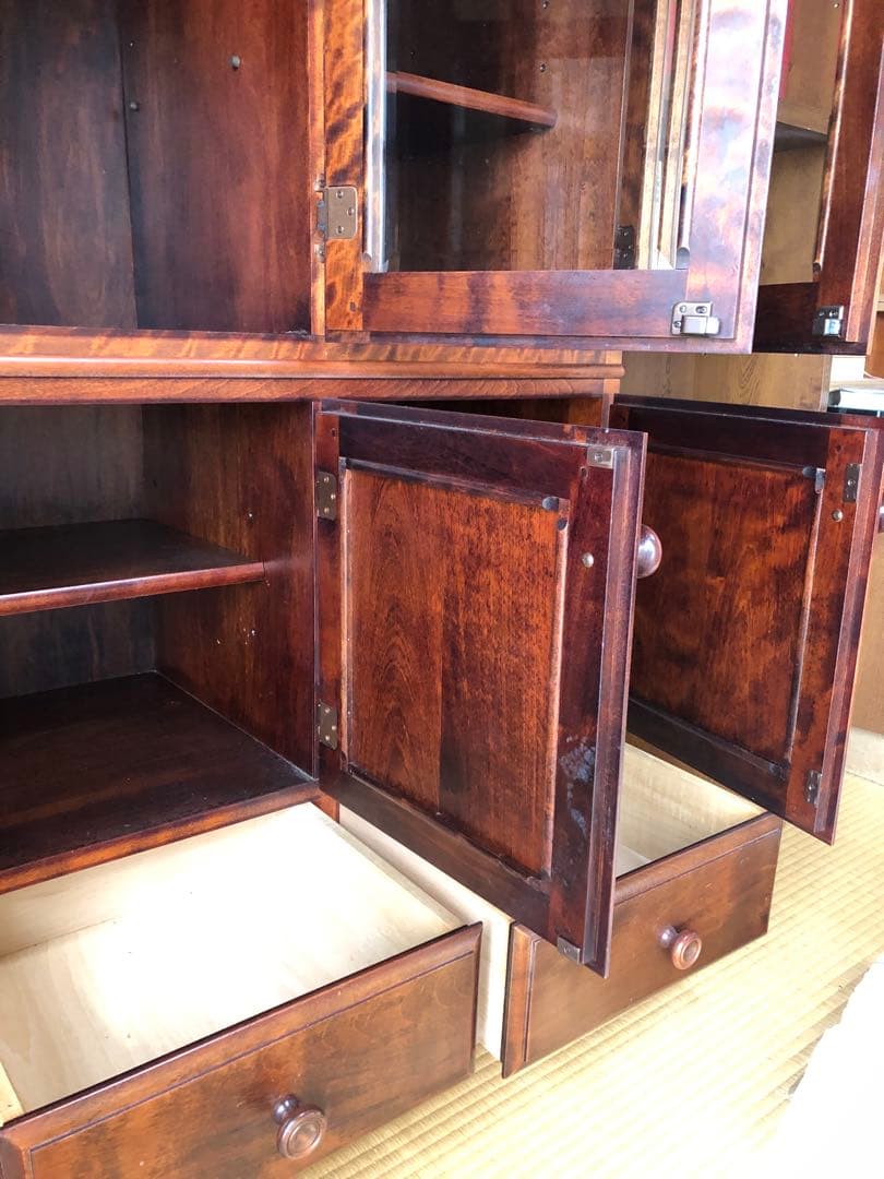 渡邊様限定取引　他の方は申し込み不可高級感あふれるアンティーク風本棚【送料込み】