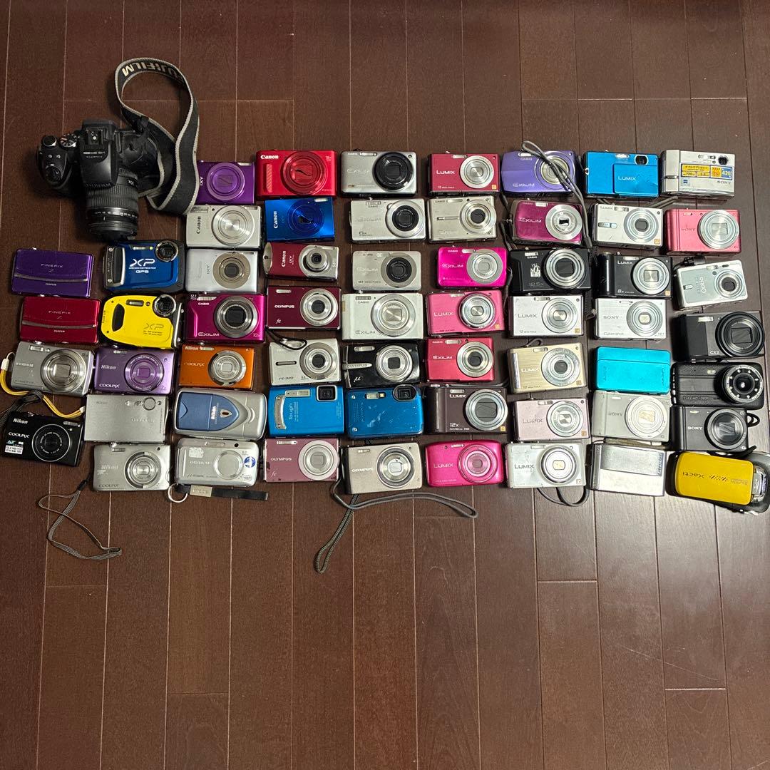デジカメ59台ジャンクセット デジカメ3台 フィルム4台 計7台セット ジャンク - メルカリ