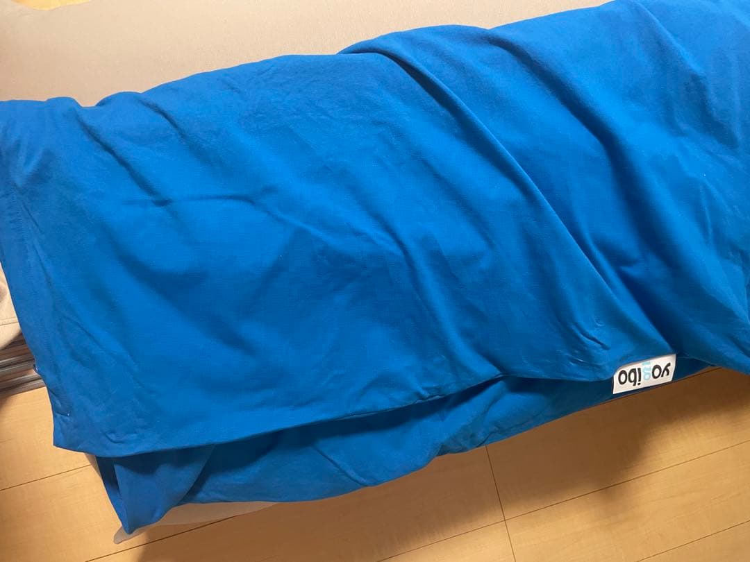 美品】yogibo Maxカバー アクアブルー - メルカリ