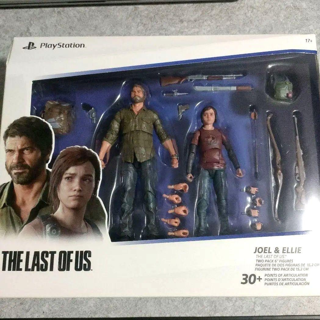 【未開封】ラストオブアス ジョエル＆エリー 6インチフィギュア 生々しいまでの存在感。「THE LAST OF US」よりジョエルとエリーの