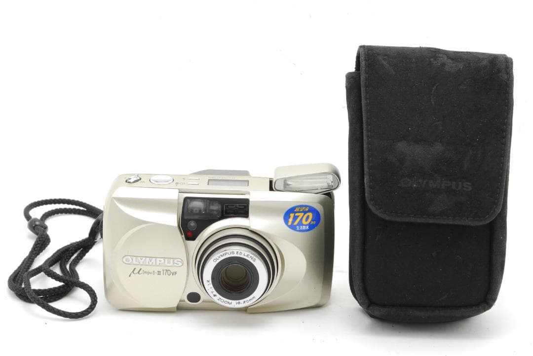 【美品】オリンパス Olympus mju II 170 VF フィルムカメラ オリンパス（OLYMPUS） 【中古】OLYMPUS μ[mju:]-II ミューII 170 VF