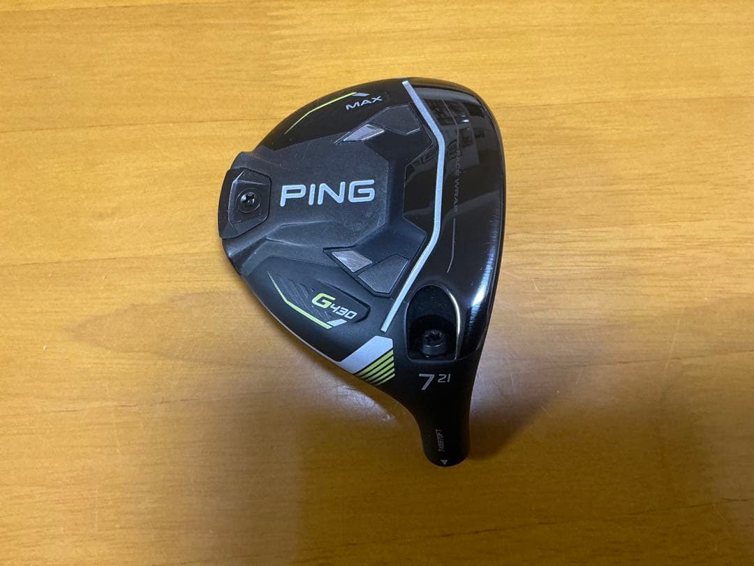 希少❗️ 美品❗️ PING G430 MAX フェアウェイウッド 7番　ヘッドのみ フェアウェイウッド G430(右用 MAX): アウトレットゴルフクラブ│PING