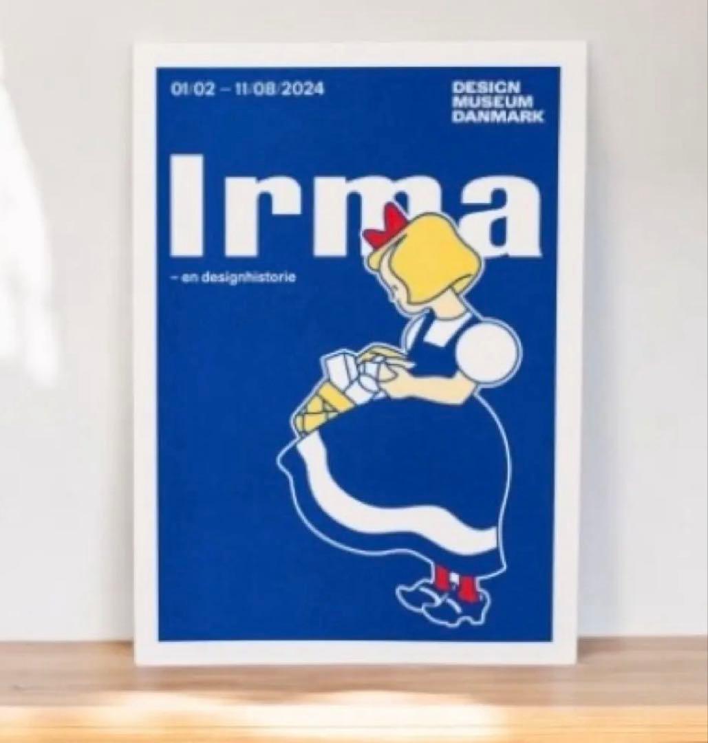 新品＞Irmaイヤマちゃん・デンマーク工芸博物館正規ポスター - メルカリ