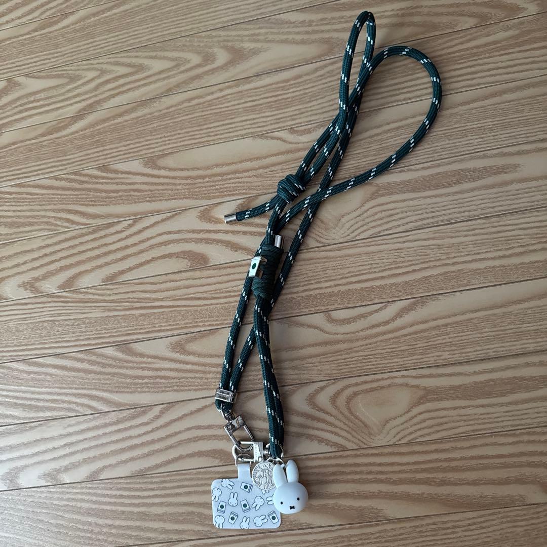 台湾スターバックス 2025ミッフィー miffyコラボ スマホ肩掛け