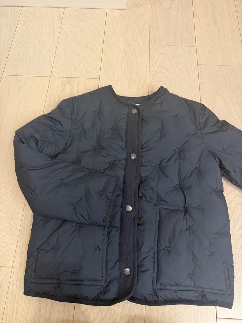 Bonpoint ネイビー キルティングジャケット 12 ボンポワン オンラインストア | Bonpoint キルティングジャケット