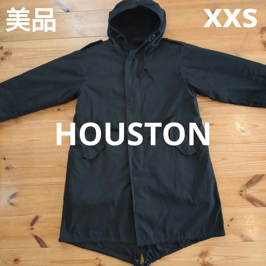 【美品】ヒューストン M-51 モッズコート　ライナー付き　黒　XXS HOUSTON ヒューストン ジャケット M-51 M51 モッズコート メンズ