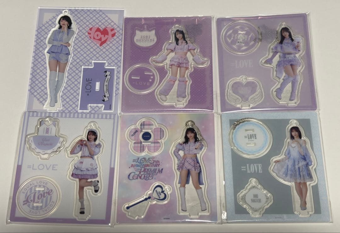 イコラブ 野口衣織 アクスタ 6点セット - メルカリ