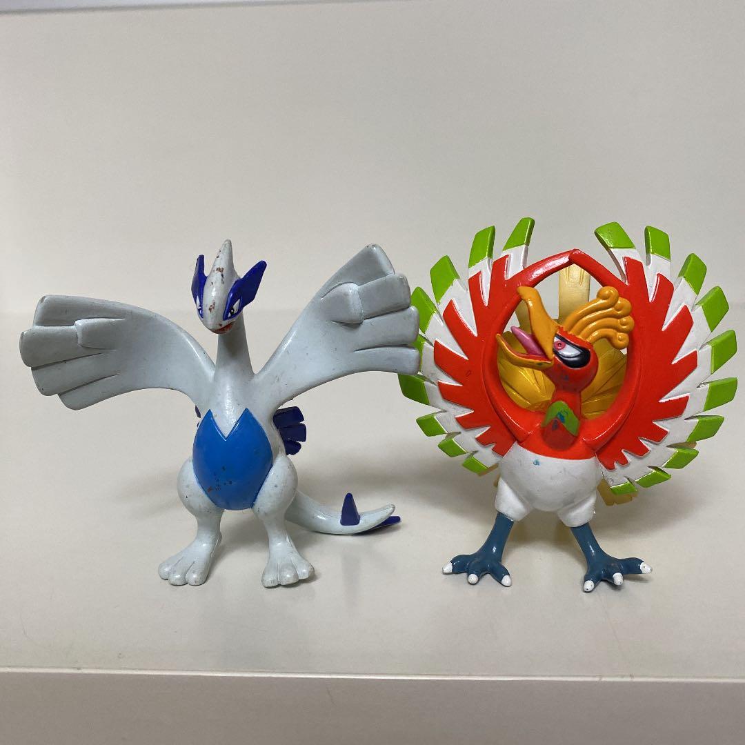 立体ポケモン図鑑 ルギア ホウオウ フィギュア - メルカリ
