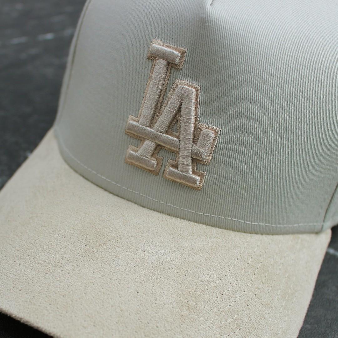 海外モデル NEW ERA LA ドジャース キャップ 上品 スエードバイザー