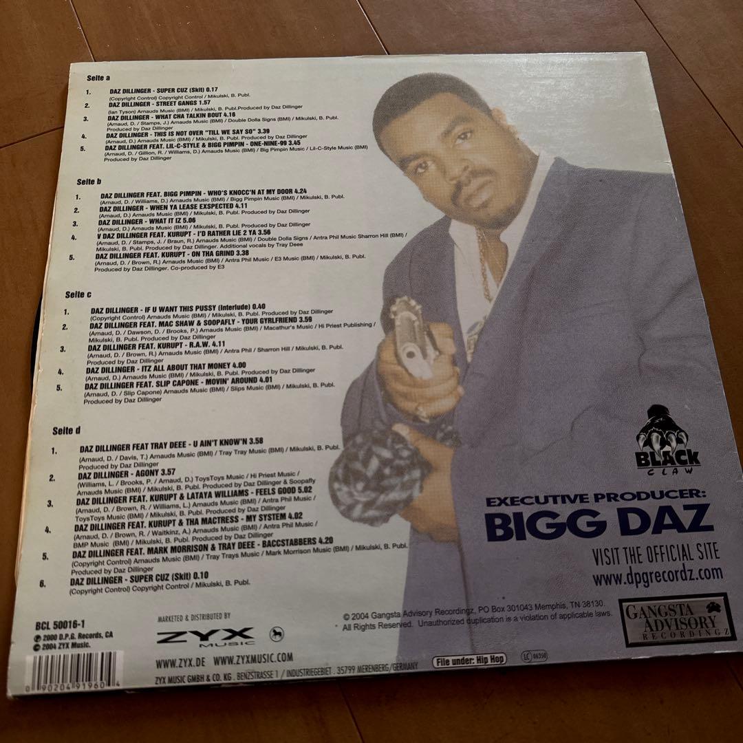 Daz Dillinger R.A.W. LP - メルカリ