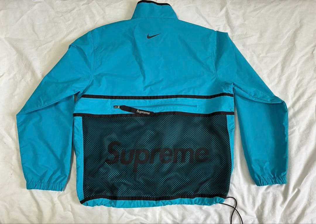 Supreme × NIKE ナイロンジップアップジャケットＬ Supreme シュプリーム 2024SS Nike Ripstop Pullover Jacket ナイキ