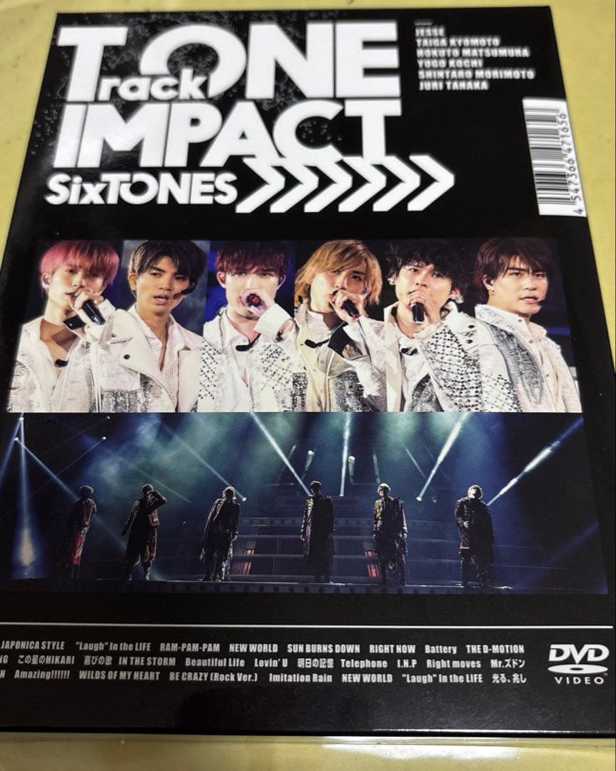 SixTONES/TrackONE-IMPACT-〈初回盤〉 匿名配送 - メルカリ