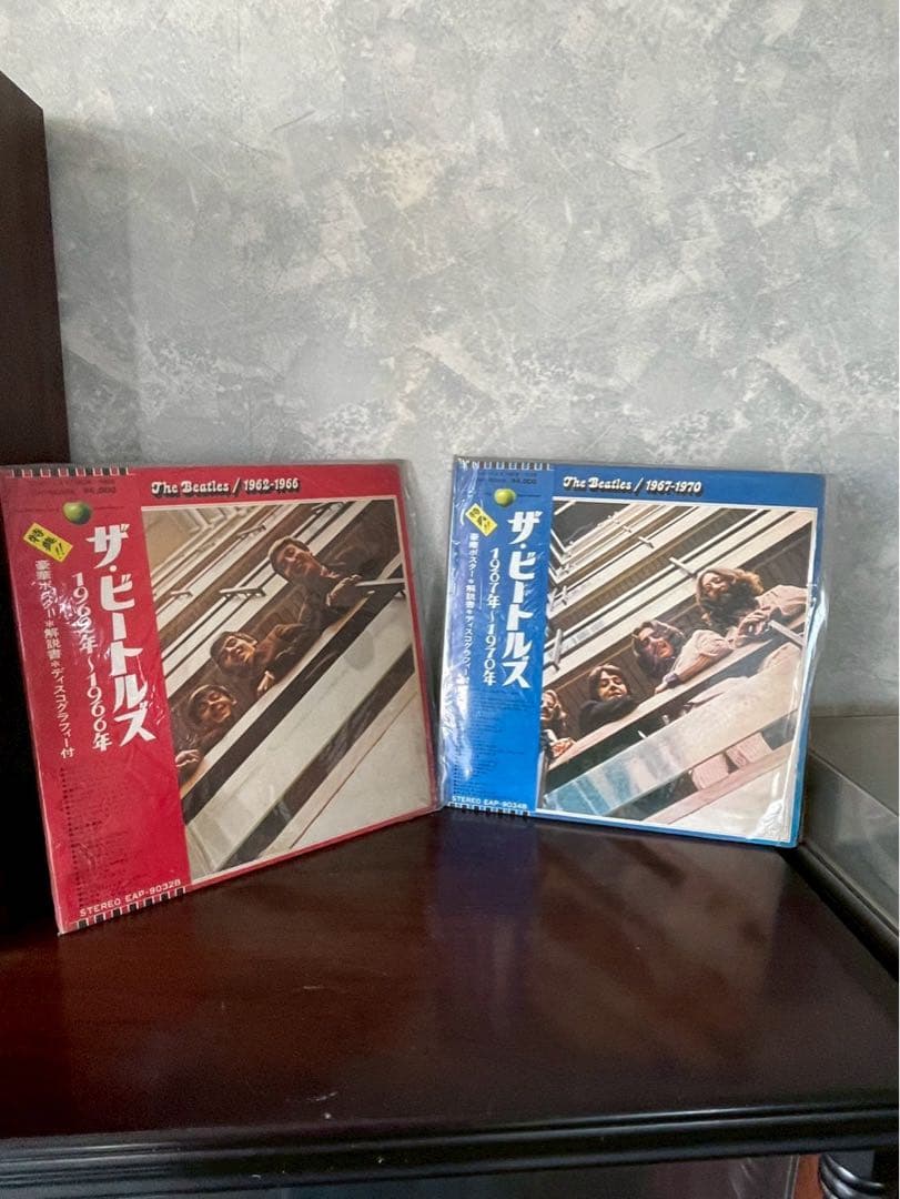 ビートルズ　レア品　赤青　2セット　レコード ザ・ビートルズ / 『ザ・ビートルズ 1962年～1966年』『ザ・ビートルズ