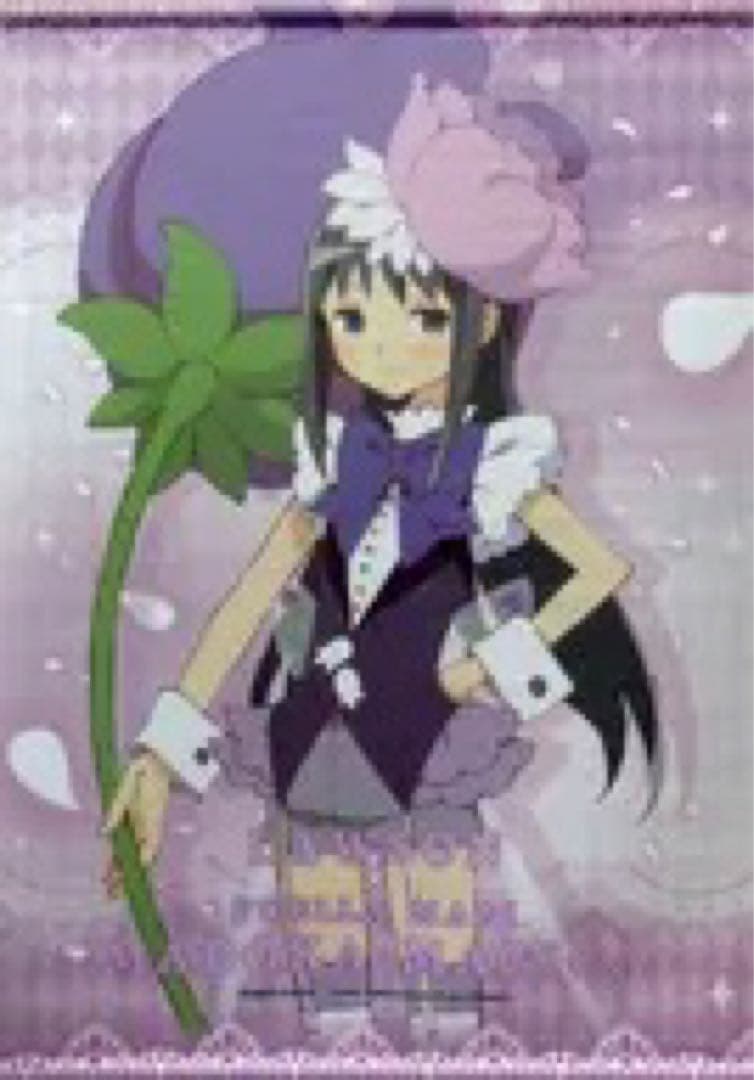 魔法少女まどか☆マギカ タペストリー ローソン 花の妖精 5種セット