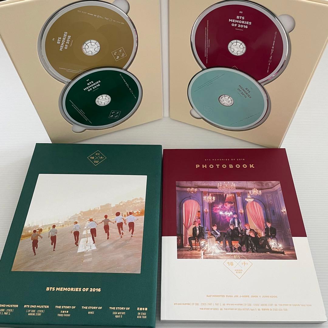 BTS メモリーズ 2016 memories DVD 日本語 トレカ　血汗涙