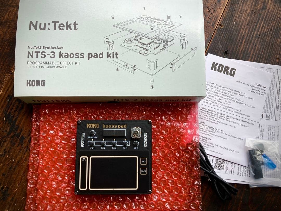 KORG NTS-3 kaoss pad kit 組み立て済 カオスパッド 楽天市場】KORG コルグ NTS-3 kaoss pad kit カオスパッド 組み立て