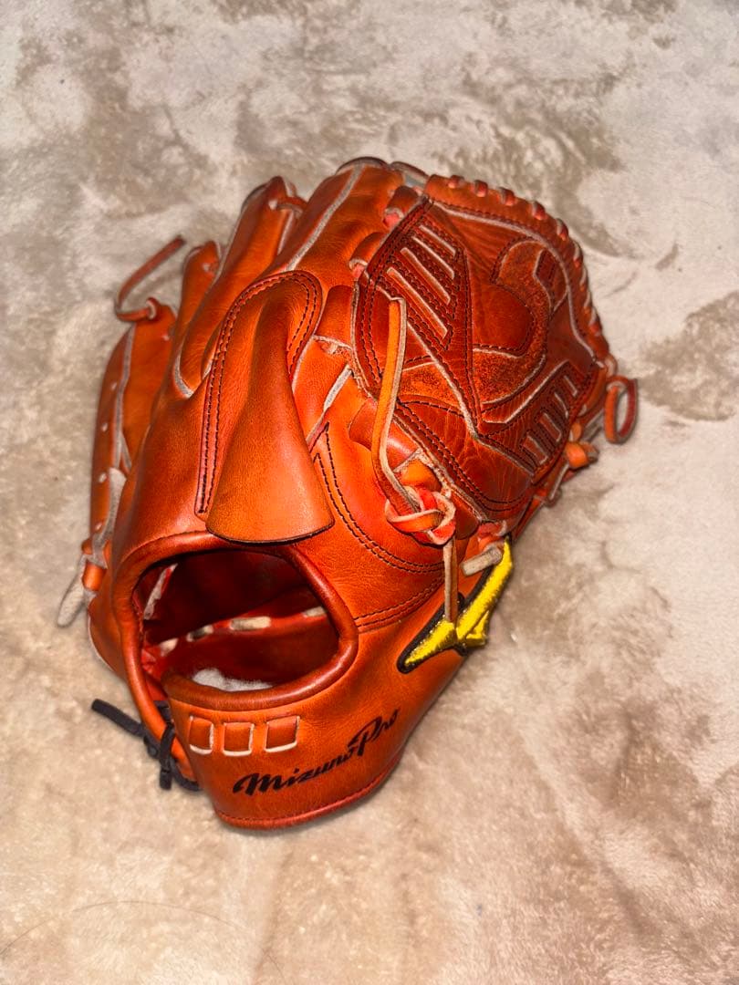 な*と様 ミズノプロ mizunopro 軟式グローブ オレンジ 投手用 楽天市場】 MIZUNO PRO 硬式用 グラブ 投手用 サイズ12 1AJGH14011-52