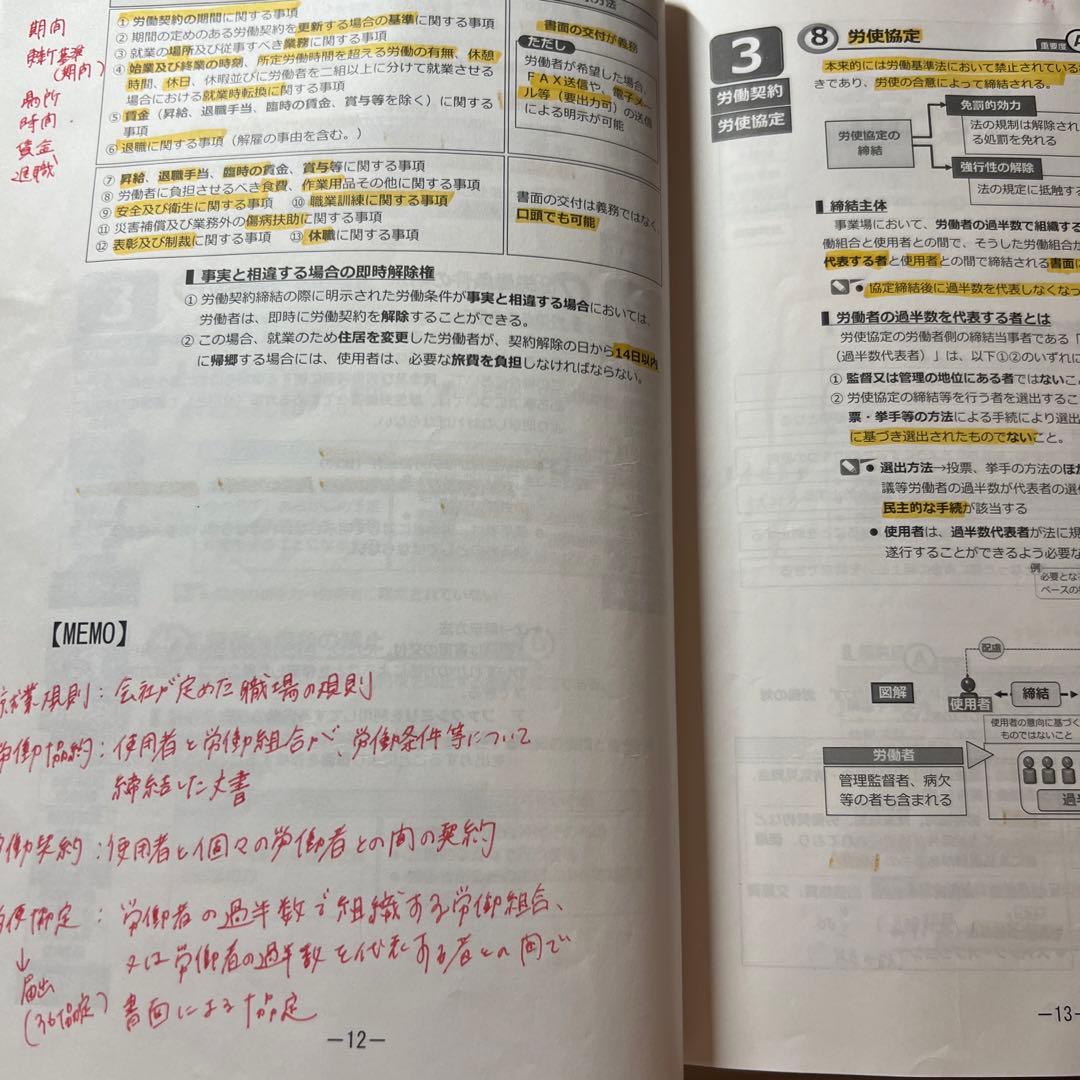値下げ】資格の大原 社労士24 2022テキスト一式 - メルカリ