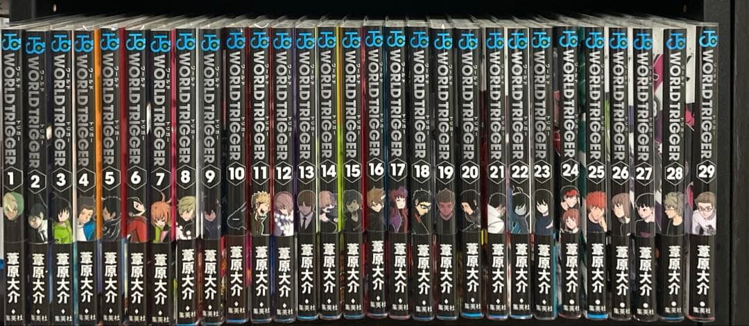 ワールドトリガー全29巻 帯付き 楽天市場】ワールドトリガー 1巻～29巻（最新）コミック全巻セット