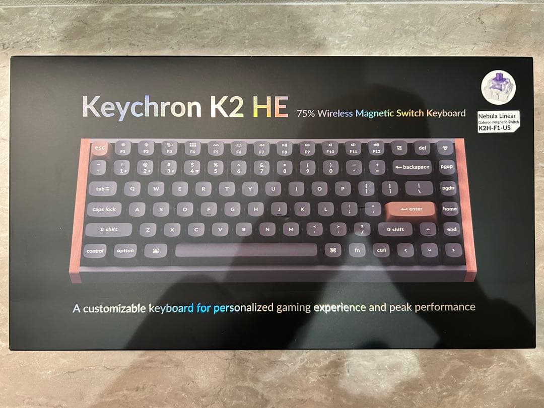 Keychron K2 HE スペシャルエディション　US配列　ブラック Keychron K2 HE Wireless Magnetic Switch Custom Keyboard – Keychron