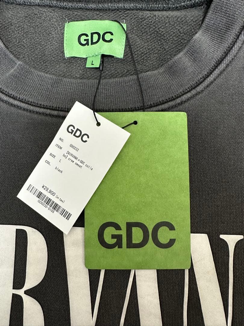 GDC NIRVANA Collabo Crew Sweat キムタク着 L - メルカリ