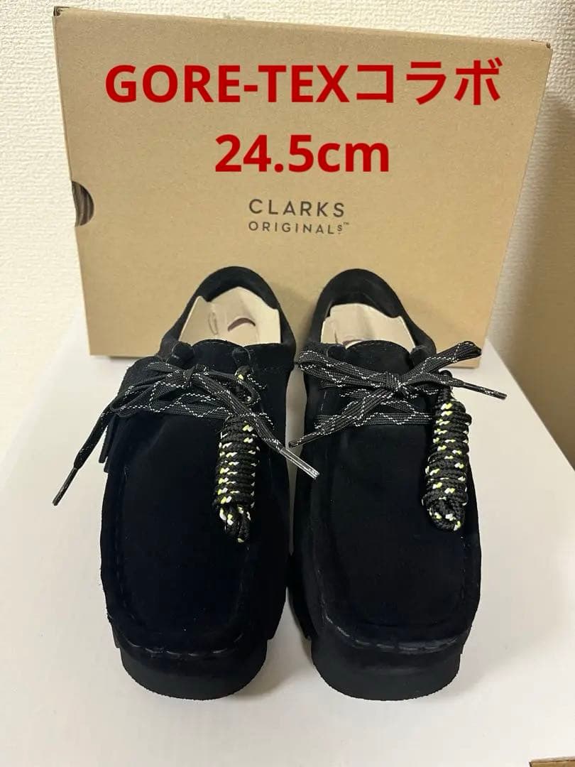 clarks wallabee GTX UK5.5/24.5cm レディース Wallabee.GTX / レディース ワラビーゴアテックス （パープルグレー